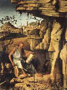 Giovanni Bellini St.Jerome in the Desert Spain oil painting artist